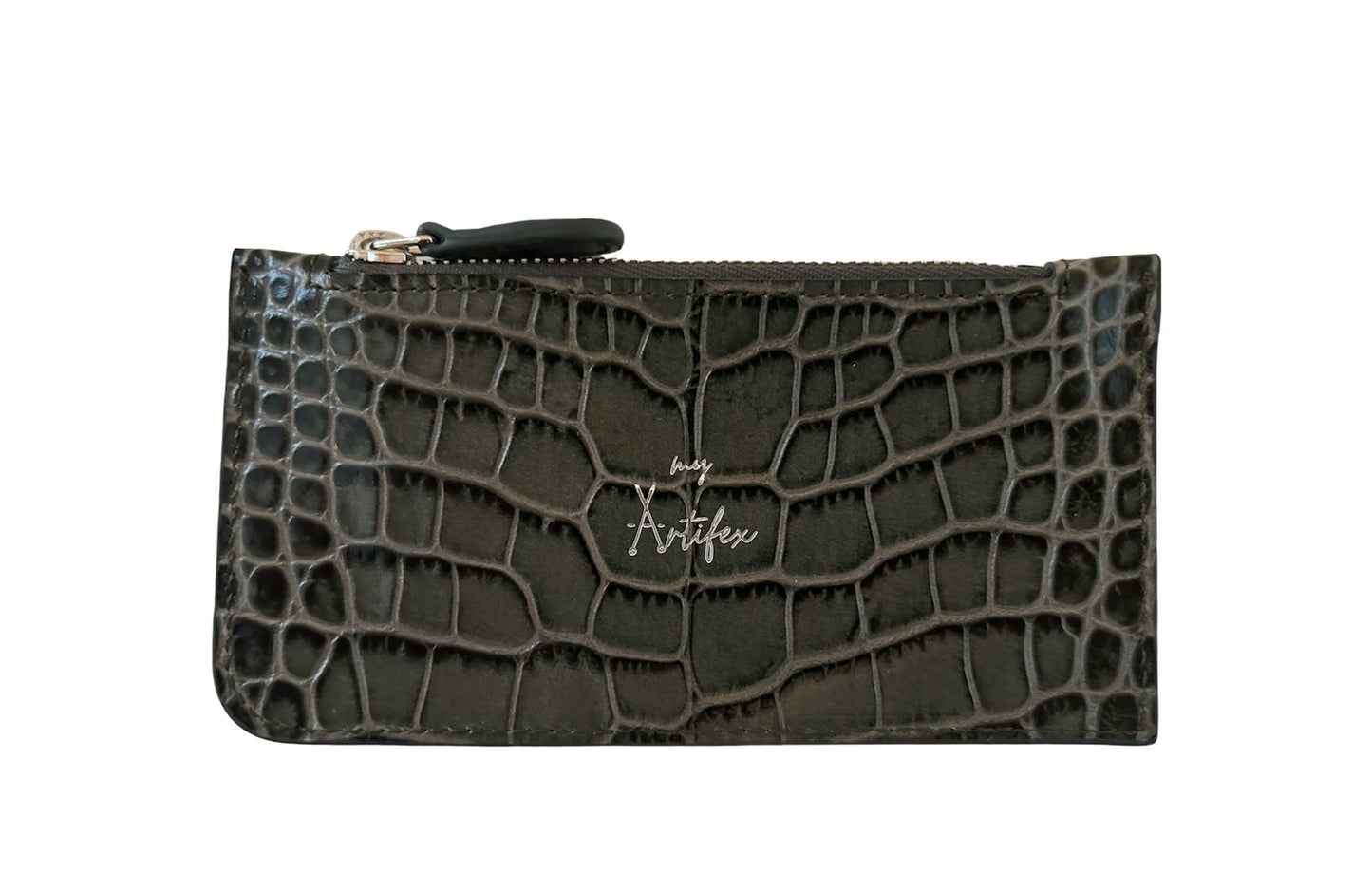 Card holder — embossed leather