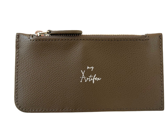 Card holder — soft grain