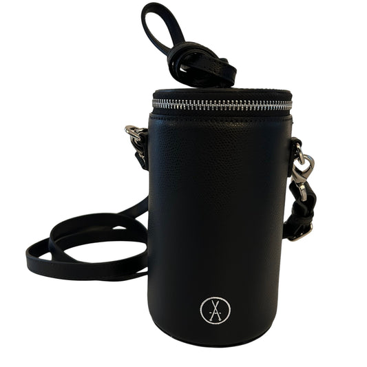 Fex bag 
— soft grain —
— black —